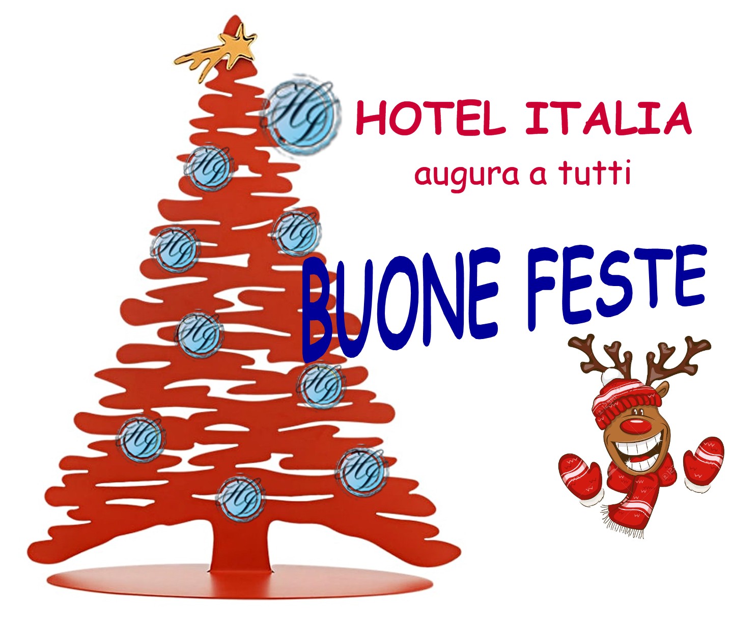 Auguri Di Buon Natale Hotel.Buon Natale E Felice Anno Nuovo Hotel Italia Riccione