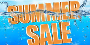 saldi estivi con sconto 10% su listino